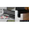 Kitchen Cabinet Horizontal Aluminum c shape Spacer Channel Gola Profile for Base Cabinet